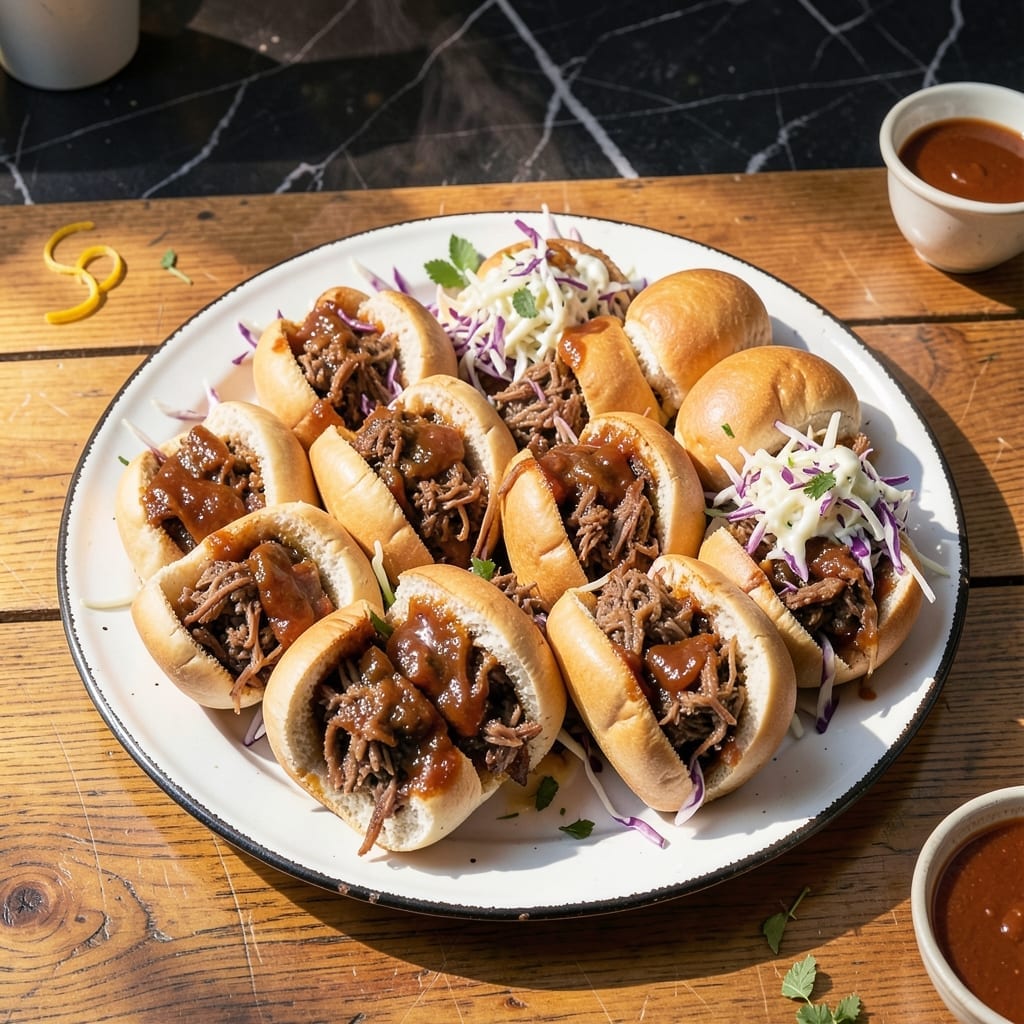 BBQ Sliders Recipe Hawaiian Rolls: Sweet and Smoky Party Bites