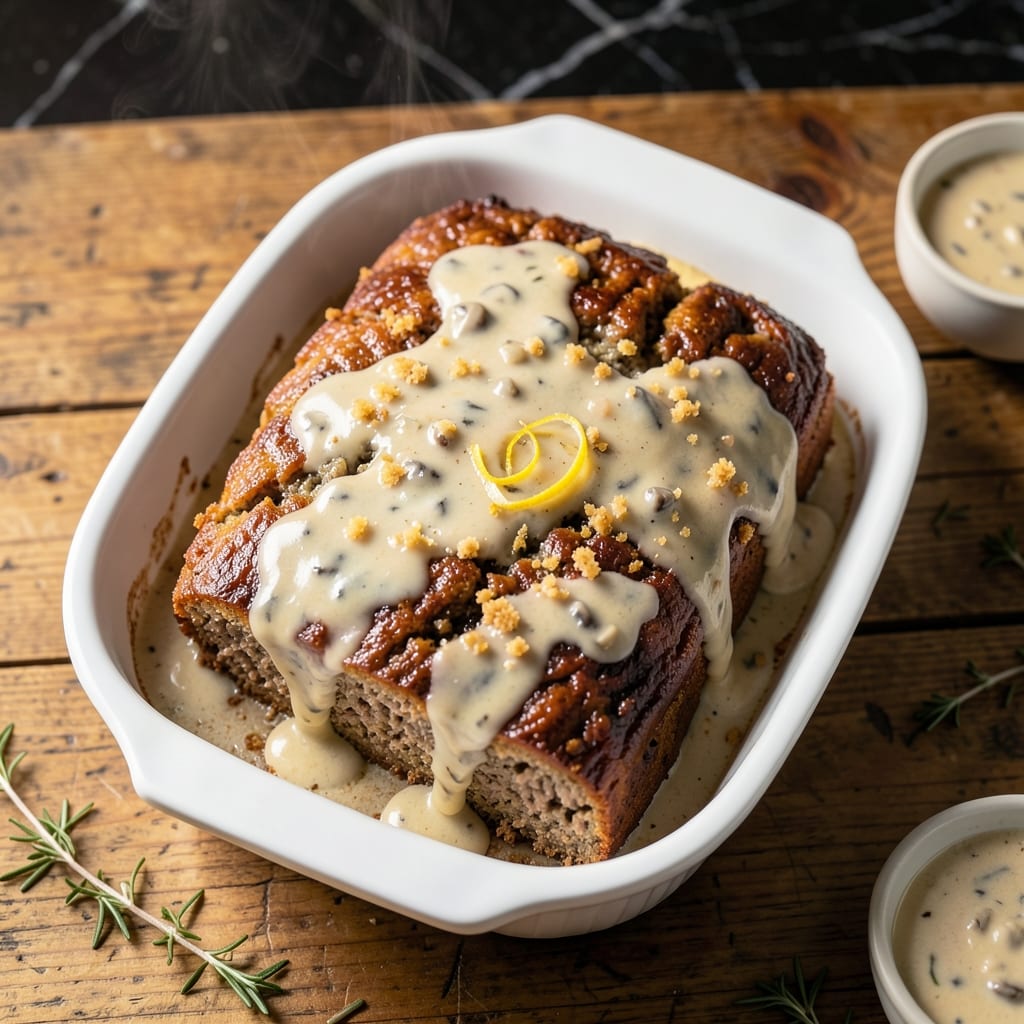 Meatloaf Recipe With Cream Of Mushroom Soup: Moist Slices With Savory Depth