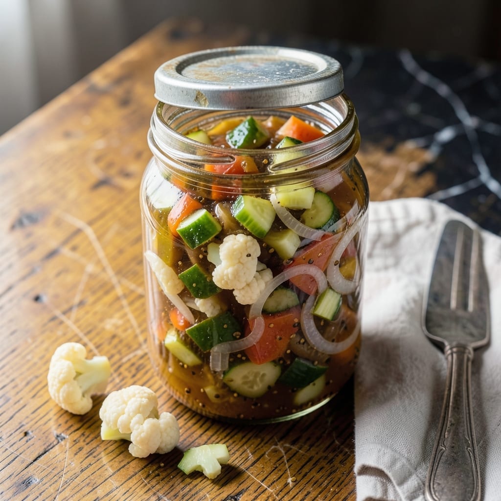 Mary Berry Piccalilli Recipe: British Mustard-Pickled Vegetable Relish Mary Berry Piccalilli Recipe: British Mustard-Pickled Vegetable Relish