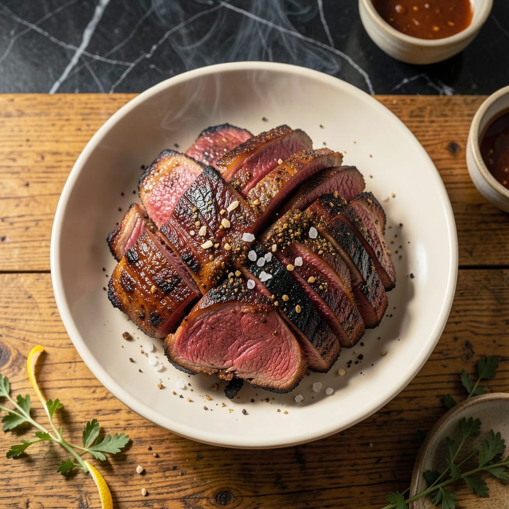 Barbecued Sirloin Tip Roast Recipe: Slow-Grilled Smoky Depth