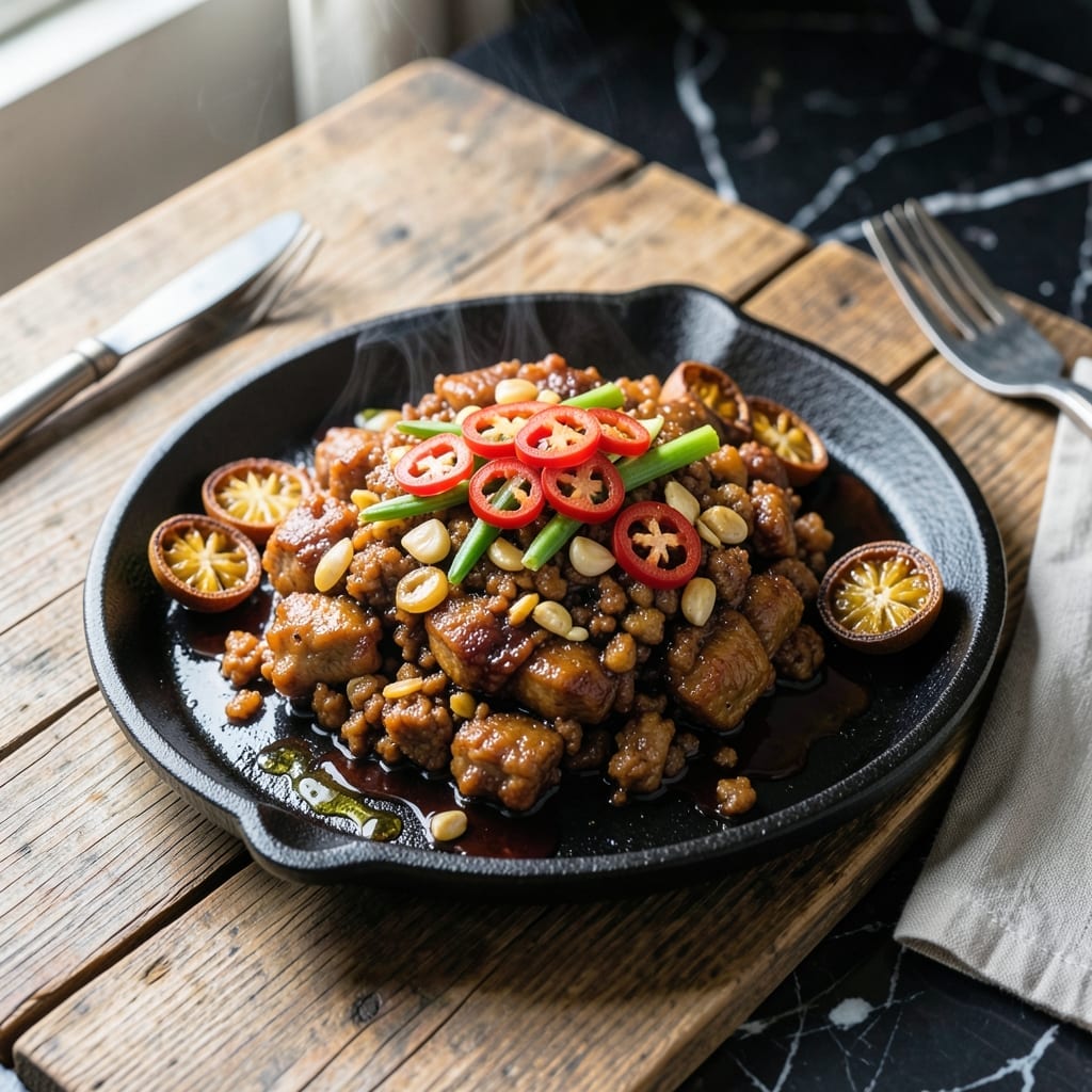 Ground Pork Sisig Recipe Pinoy: Sizzling Crispy Bits With Zesty Calamansi Zing