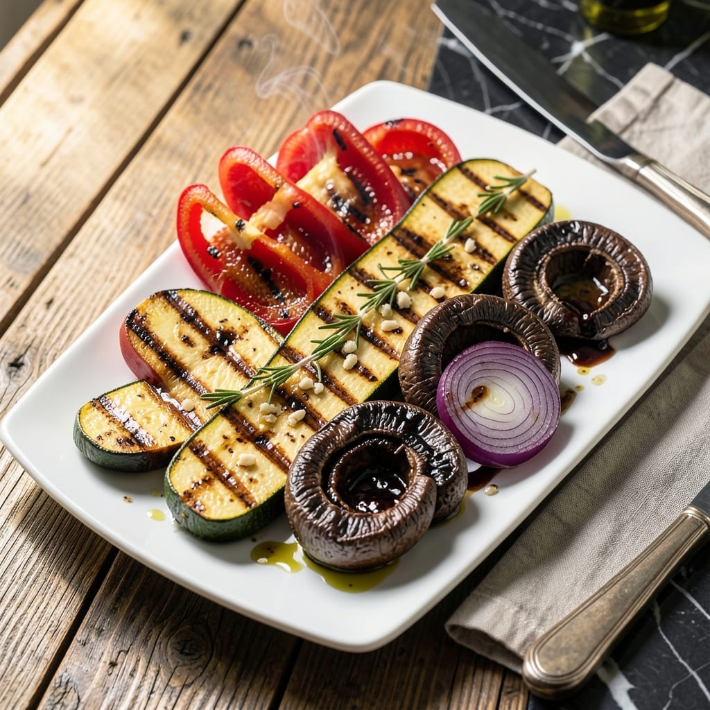 Recipe for Roasted Vegetables on the Grill: Charred Edges With Smoky Depth