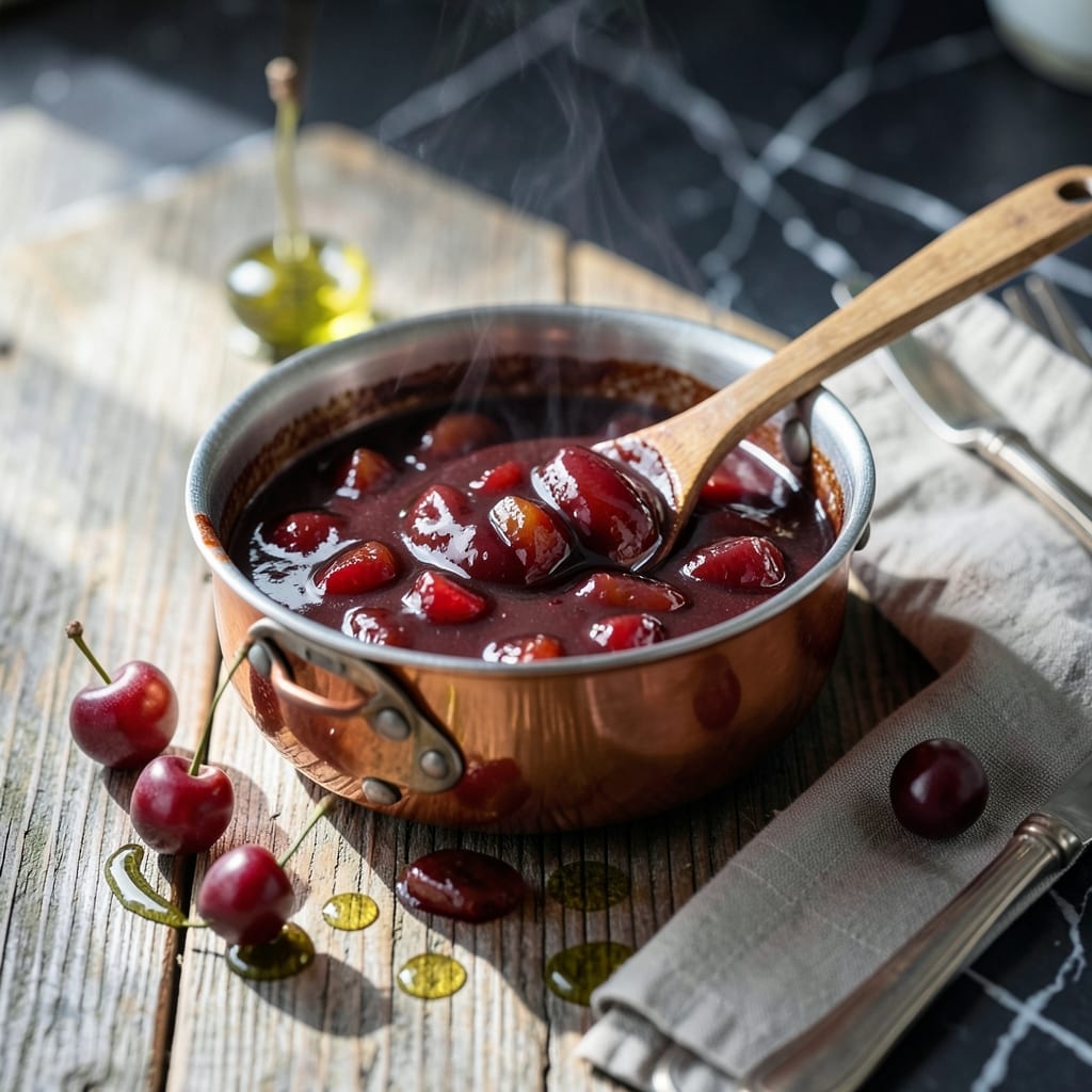 Cherry Cola Barbecue Sauce Recipe: Sweet Heat With Malty Richness