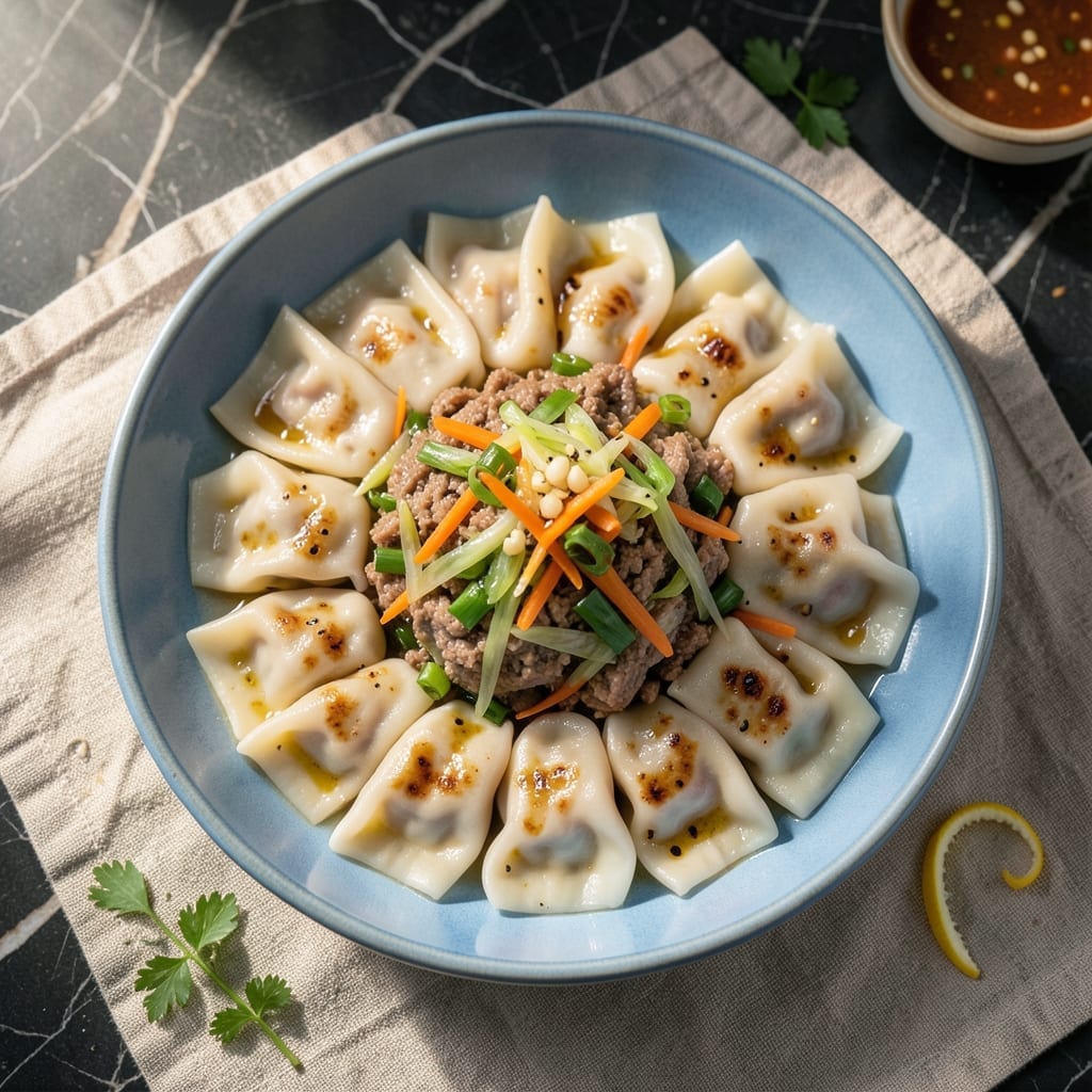 Mandu Recipe Pork: Korean Dumplings With Savory Pork Filling