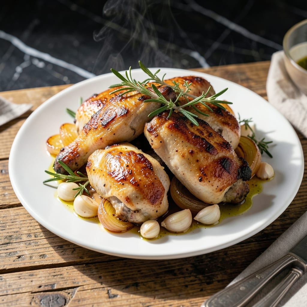 Recipe For Chicken Thighs Cooked In Slow Cooker: Hands-Free Herb-Infused Succulence
