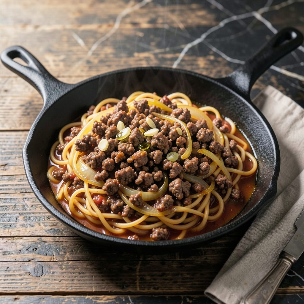 Easy Ground Beef and Noodles Recipe Stovetop: One-Pot Weeknight Satisfaction
