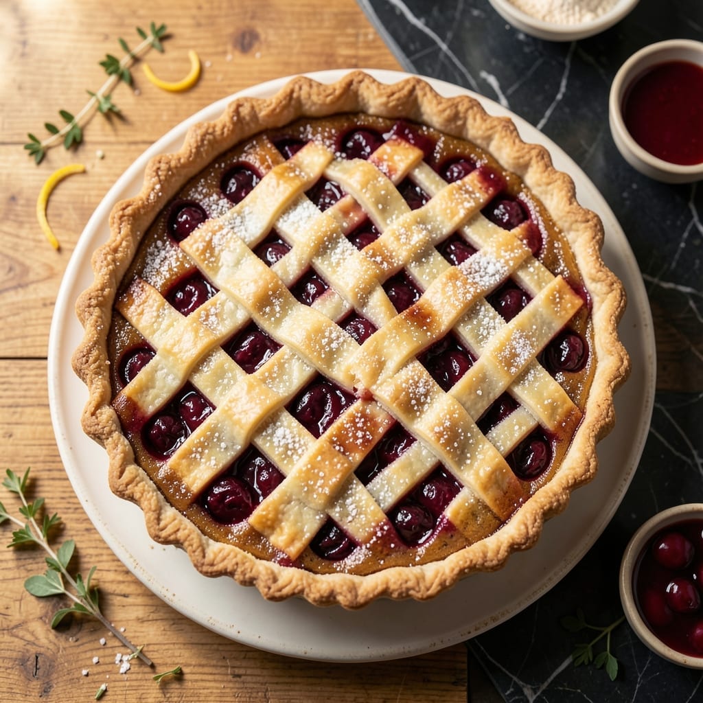 Cherry Pie Recipe Using Canned Filling: Flaky Crust and Sweet-Tart Simplicity