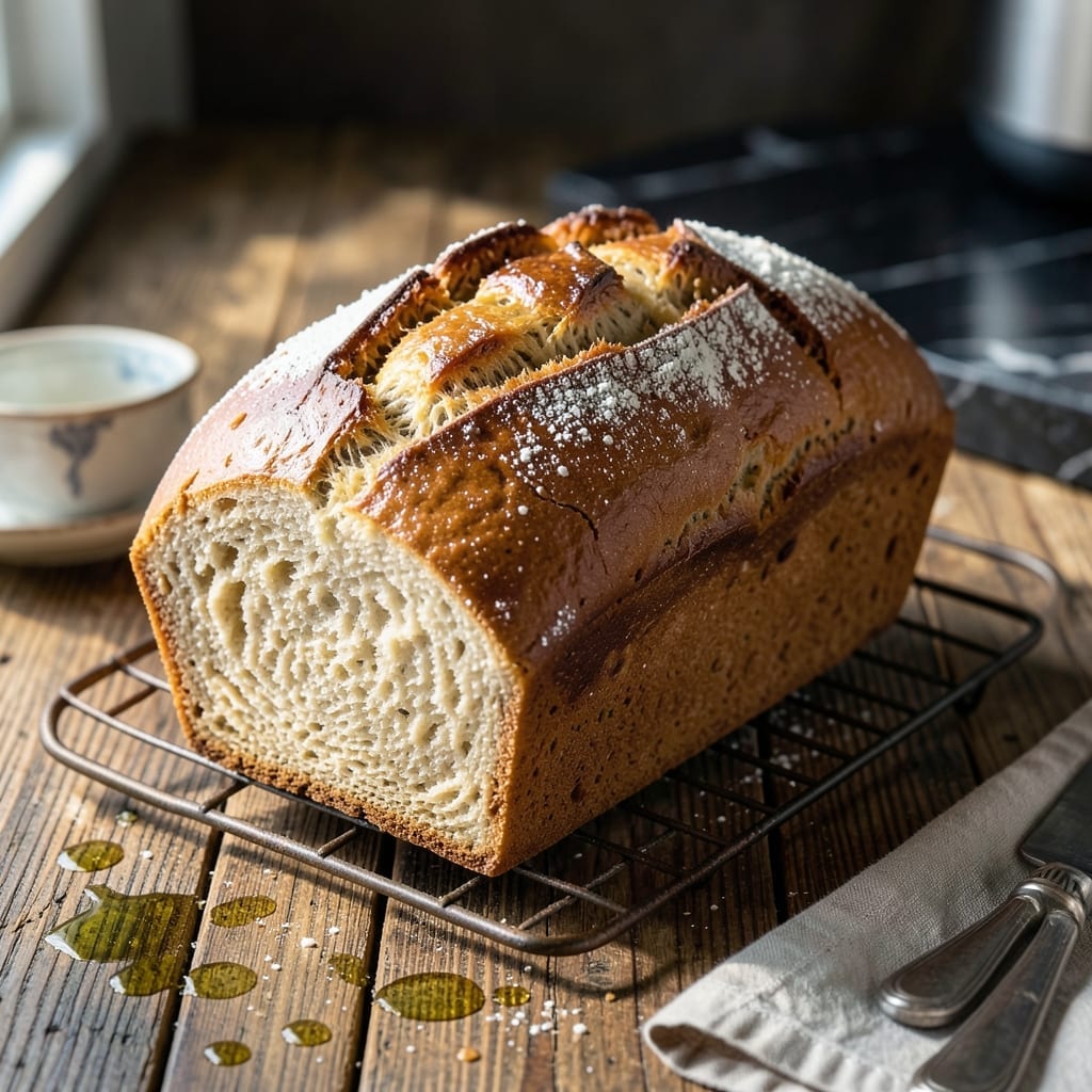 Gluten and Dairy Free Bread Recipe for Bread Maker: Fluffy Hands-Off Loaf