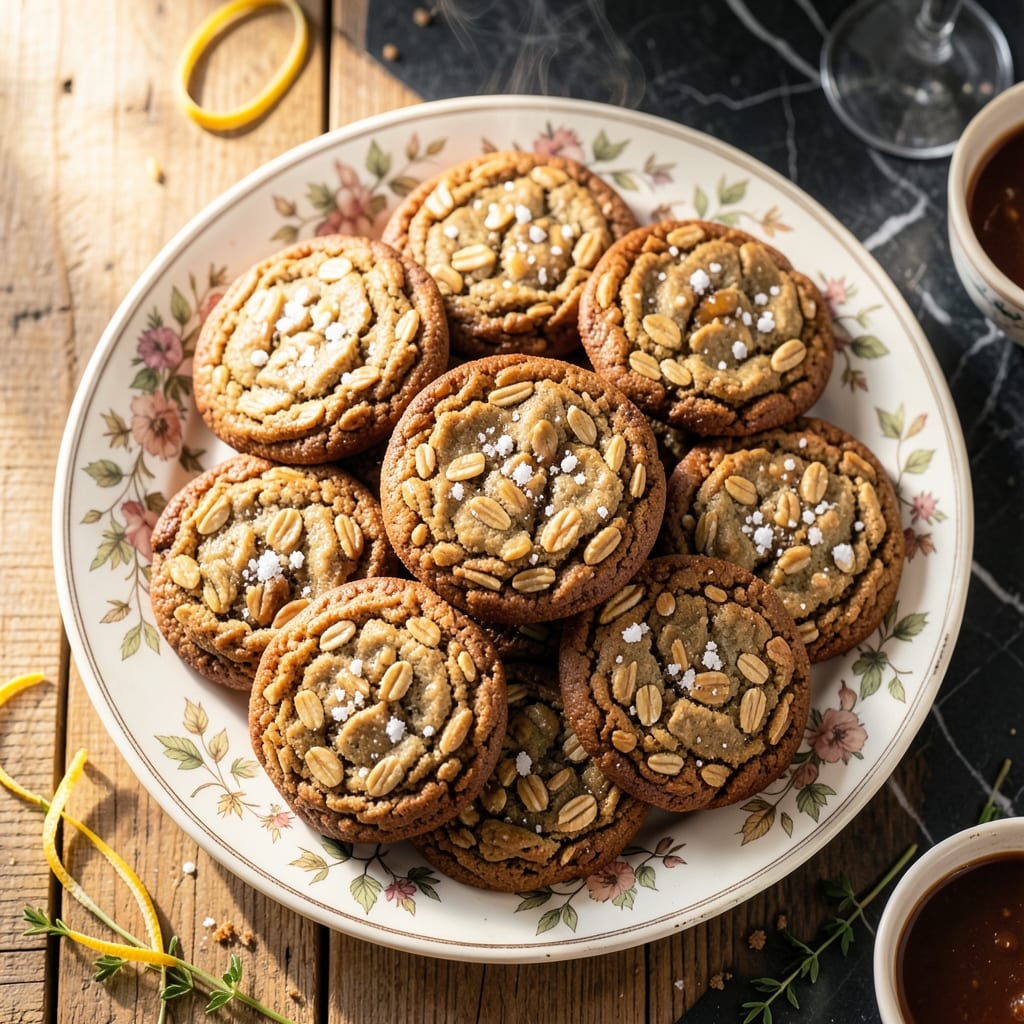 Oatmeal Cookie Recipe Without Butter: Chewy Edges With Coconut Oil Swap Oatmeal Cookie Recipe Without Butter: Chewy Edges With Coconut Oil Swap