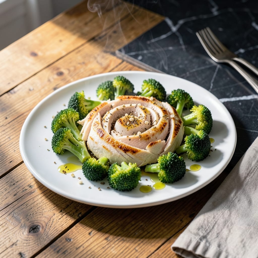Canned Chicken Breast And Broccoli Simple Recipe Low Calorie: Lean Protein Meal in 15 Minutes