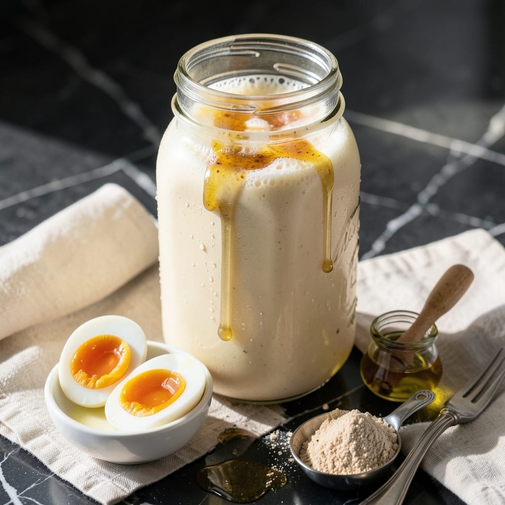 Raw Egg Protein Shake Recipe: Muscle-Building Fuel in Minutes