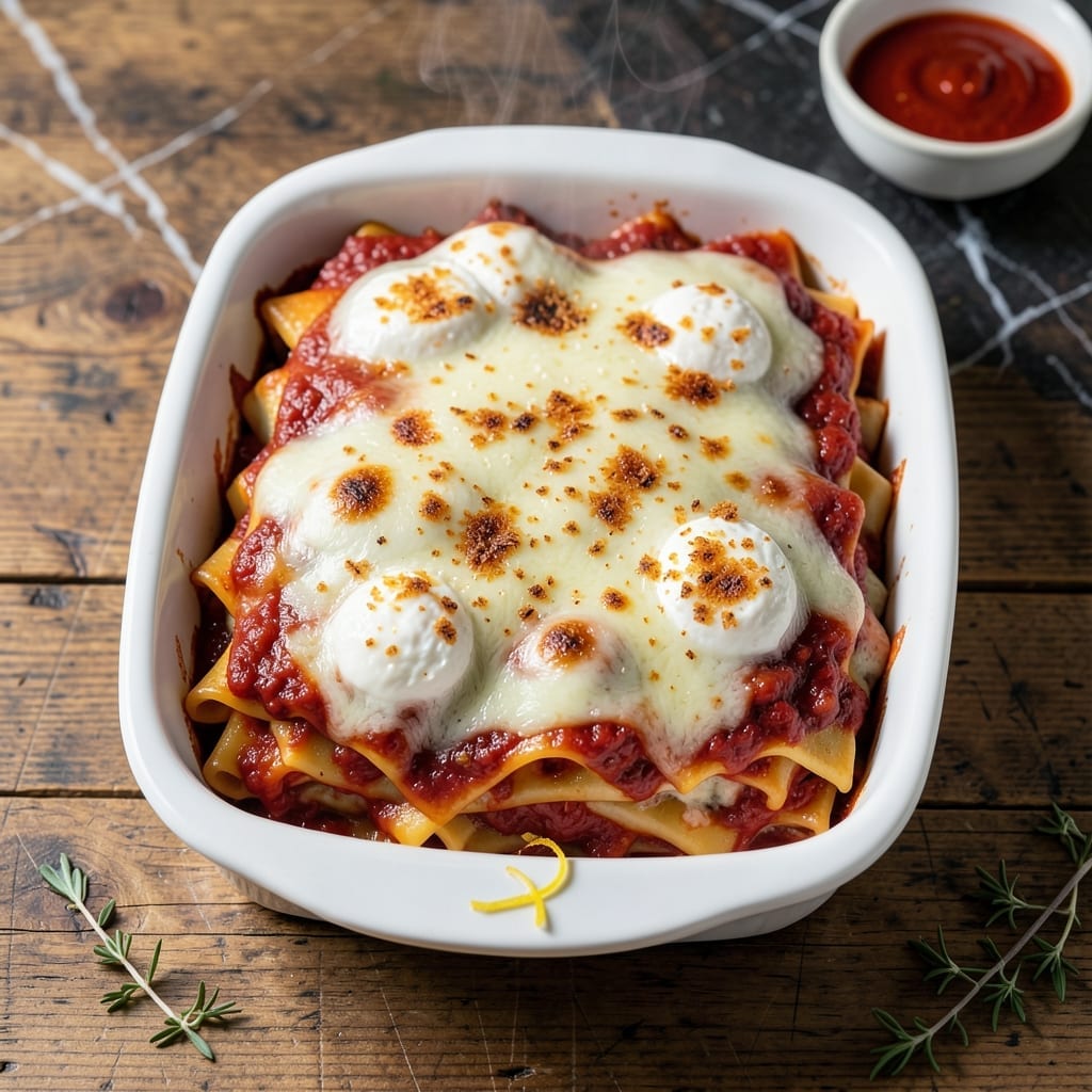 Lasagna Recipe With Ricotta Cheese: Layered Italian Comfort Baked to Perfection