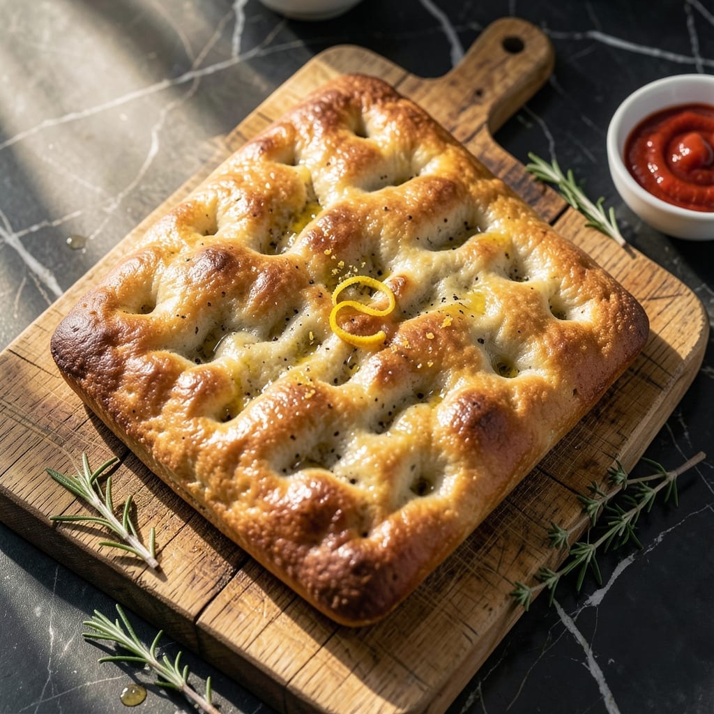 Focaccia Recipe Without Olive Oil: Fluffy Herb-Infused Bread