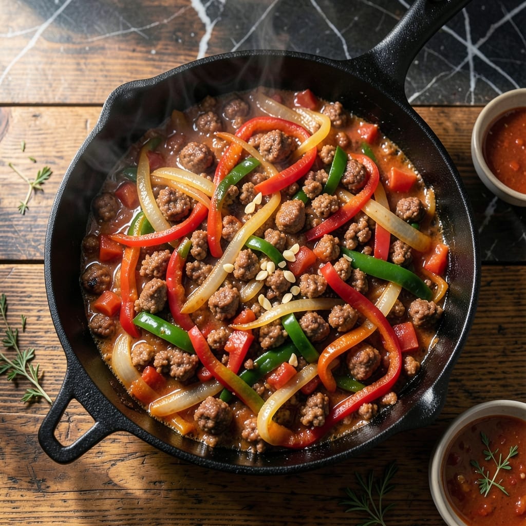 Recipe For Pork Sausage Casserole: Hearty One-Dish Meal With Rustic Flavors