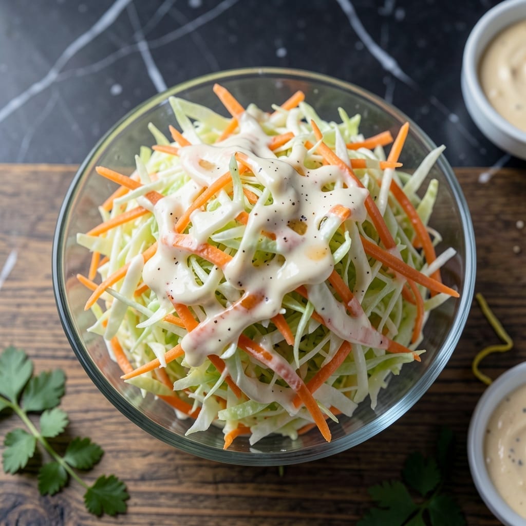 Applebees Coleslaw Recipe: Tangy Creamy Crunch in Minutes