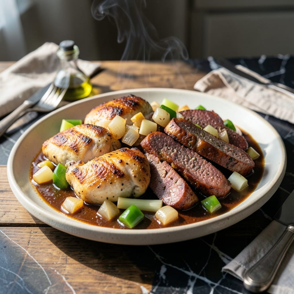 Chicken Andouille Sausage Recipe: Cajun-Spiced One-Pot Meal