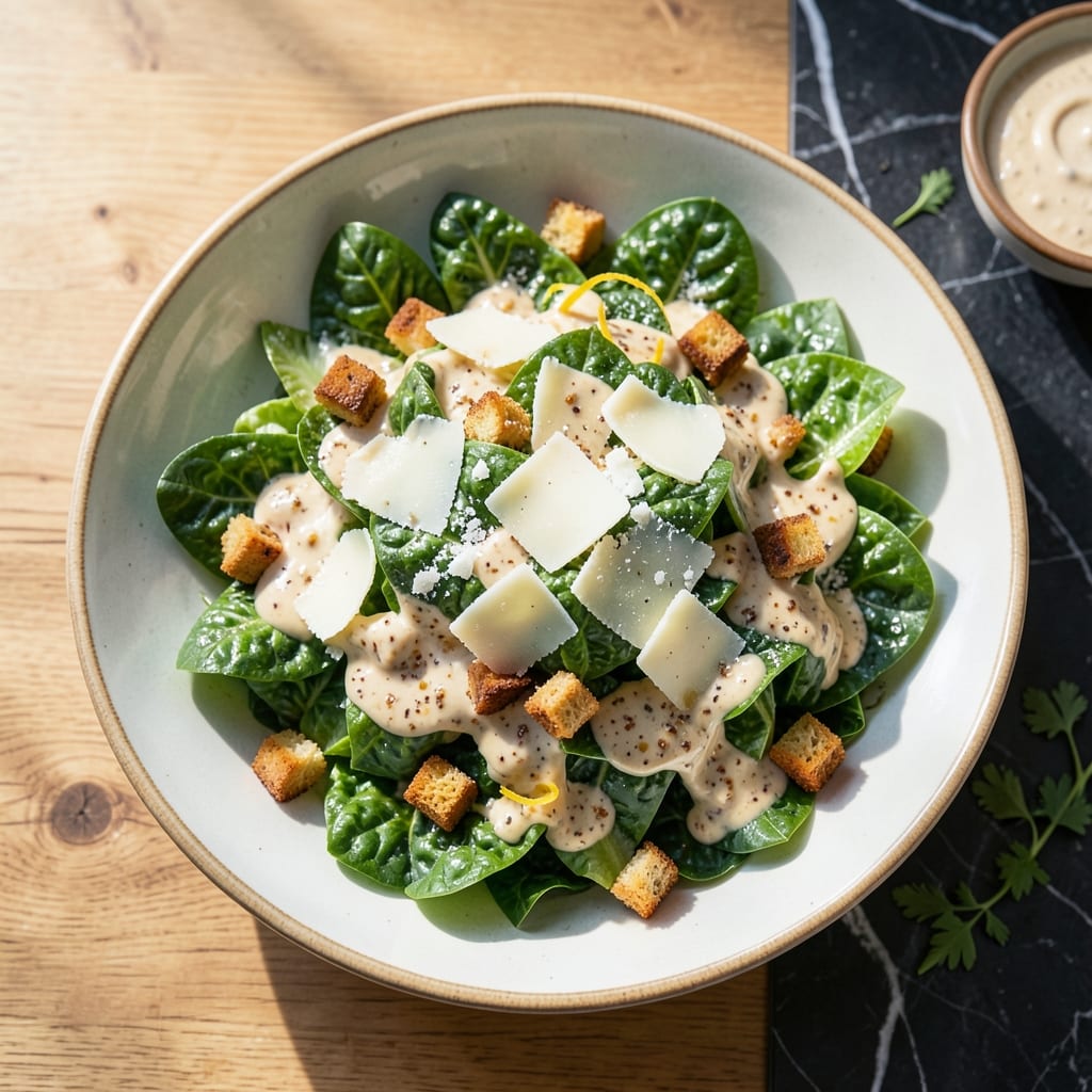 Caesar Salad Recipe With Anchovy Paste: Classic Creamy Dressing Made Authentic