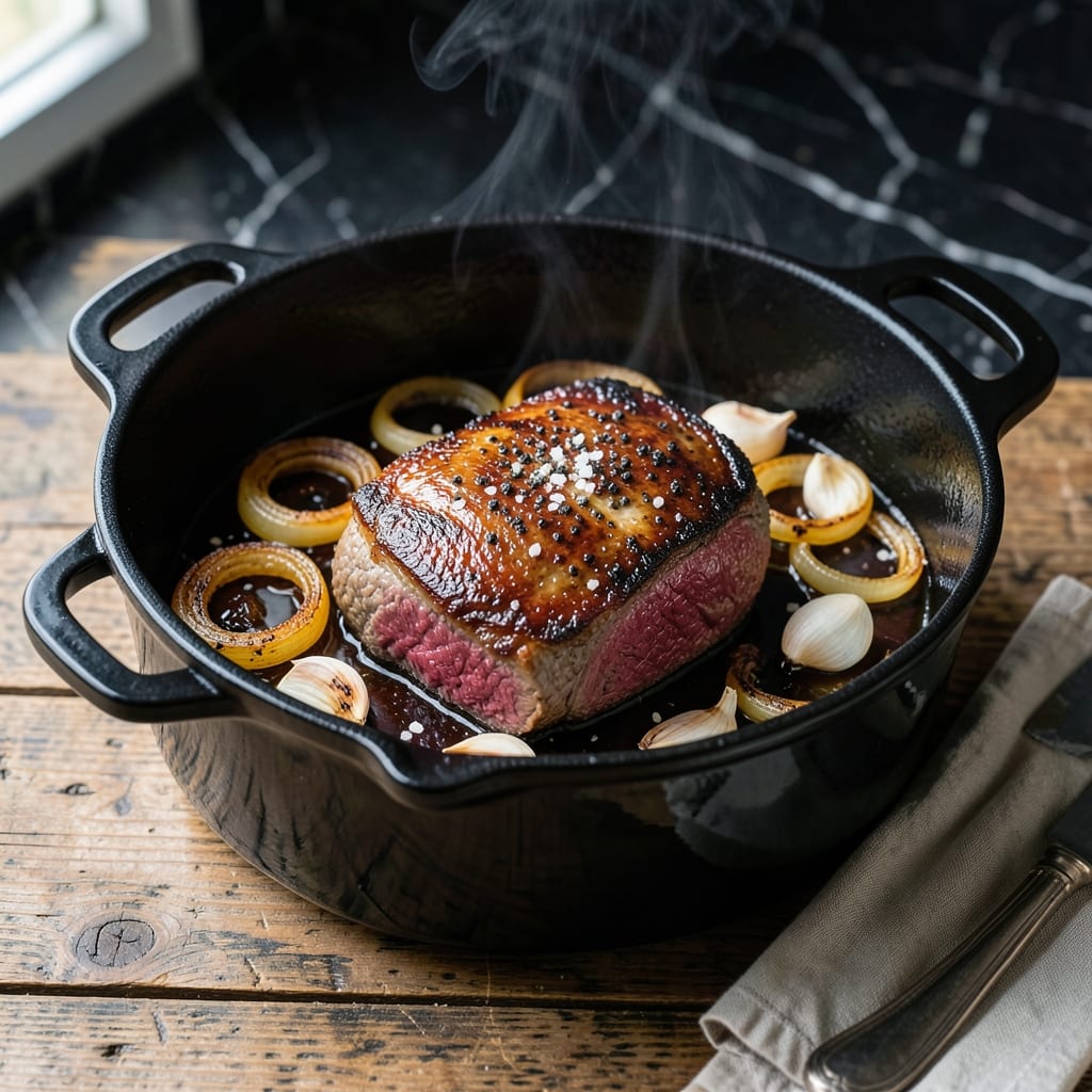 Beef Eye Round Roast Recipe Dutch Oven: Slow-Braised to Melt-in-Your-Mouth Tenderness