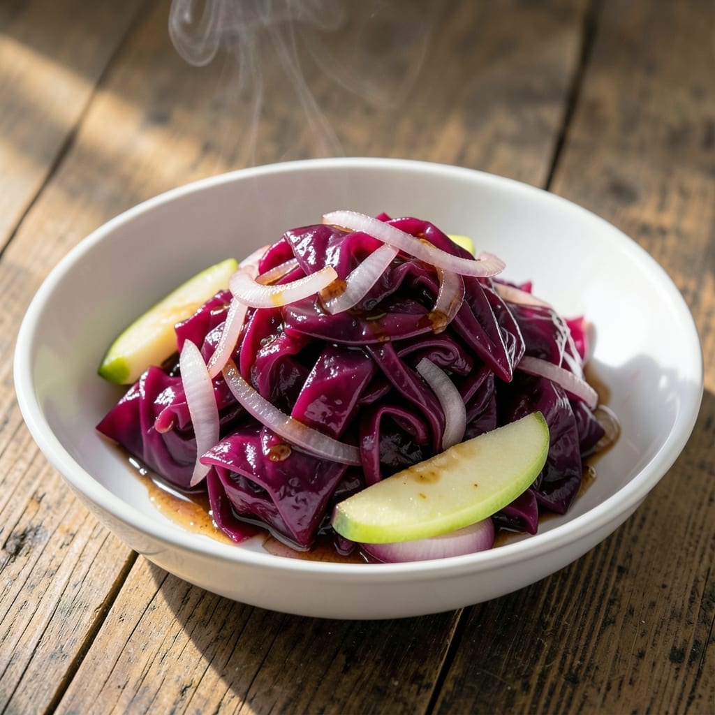 Recipe for Red Cabbage: Braised Sweet and Tangy Side Dish