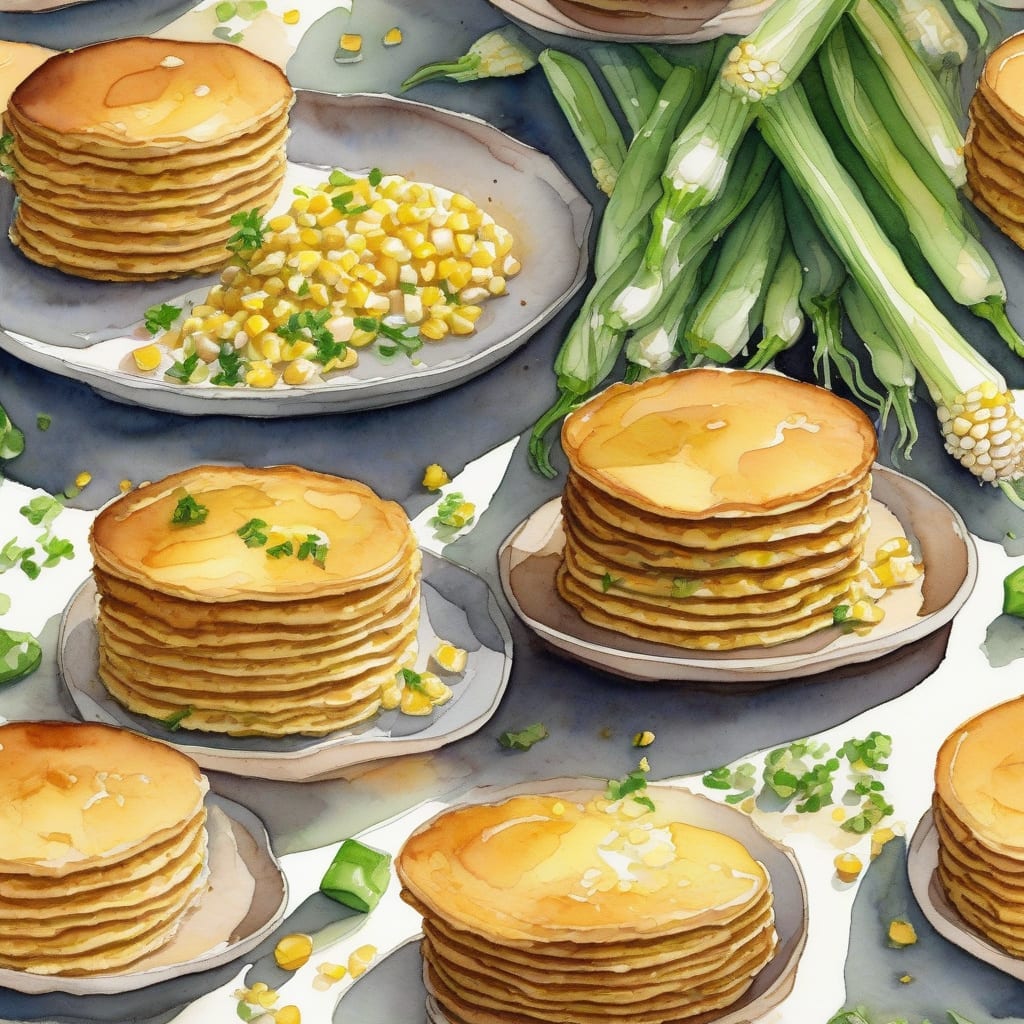healthy corn cakes recipe
