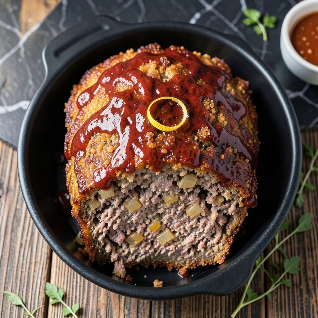 Meatloaf Recipe With Brown Sugar Ketchup Glaze: Homestyle Moistness With Sticky Sweetness