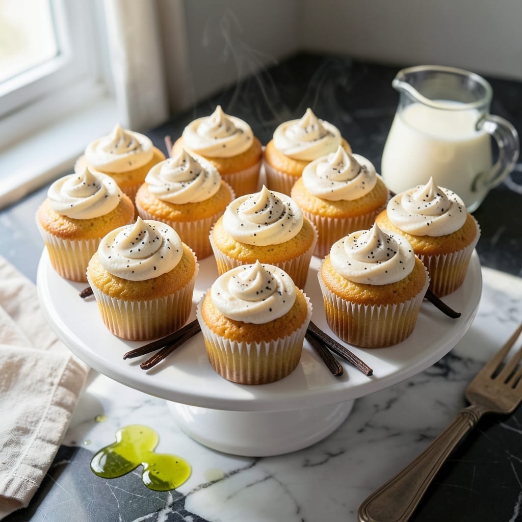 Ina Garten Vanilla Cupcake Recipe: Light and Fluffy Clouds with Vanilla Bean Speckles