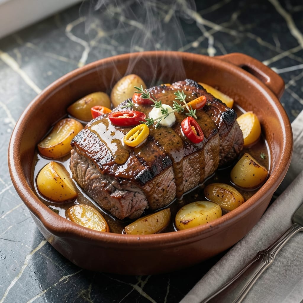 Mississippi Pot Roast Recipe Crock Pot: Slow-Cooked Tenderness With Pepperoncini Zing Mississippi Pot Roast Recipe Crock Pot: Slow-Cooked Tenderness With Pepperoncini Zing