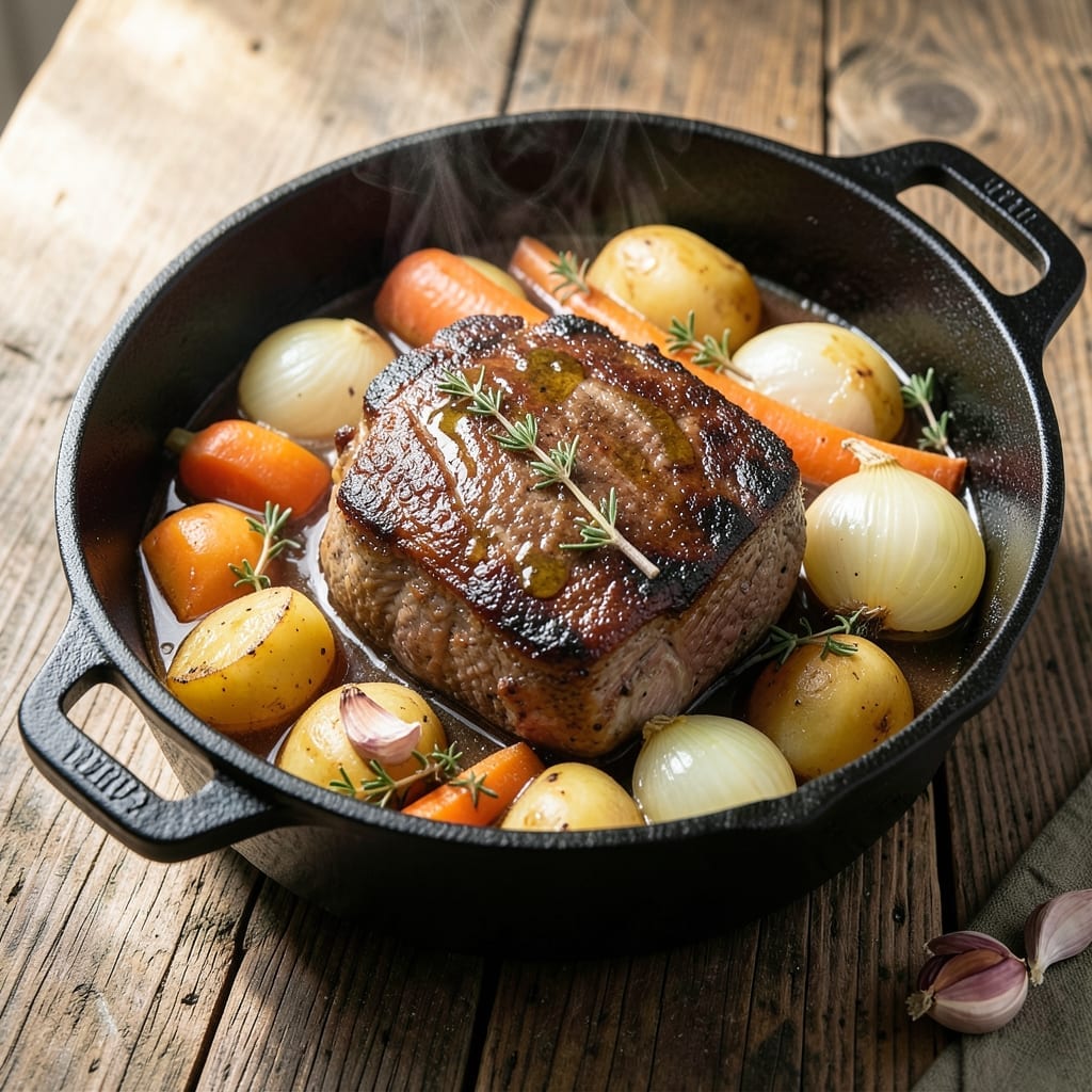 Pot Roast Recipe for 8 People: Slow-Cooked Fork-Tender Family Feast