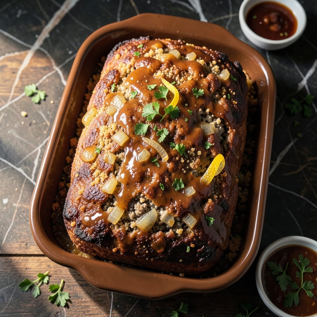 Meatloaf Recipe With French Onion Soup Mix: Moist and Flavorful Family Dinner Meatloaf Recipe With French Onion Soup Mix: Moist and Flavorful Family Dinner