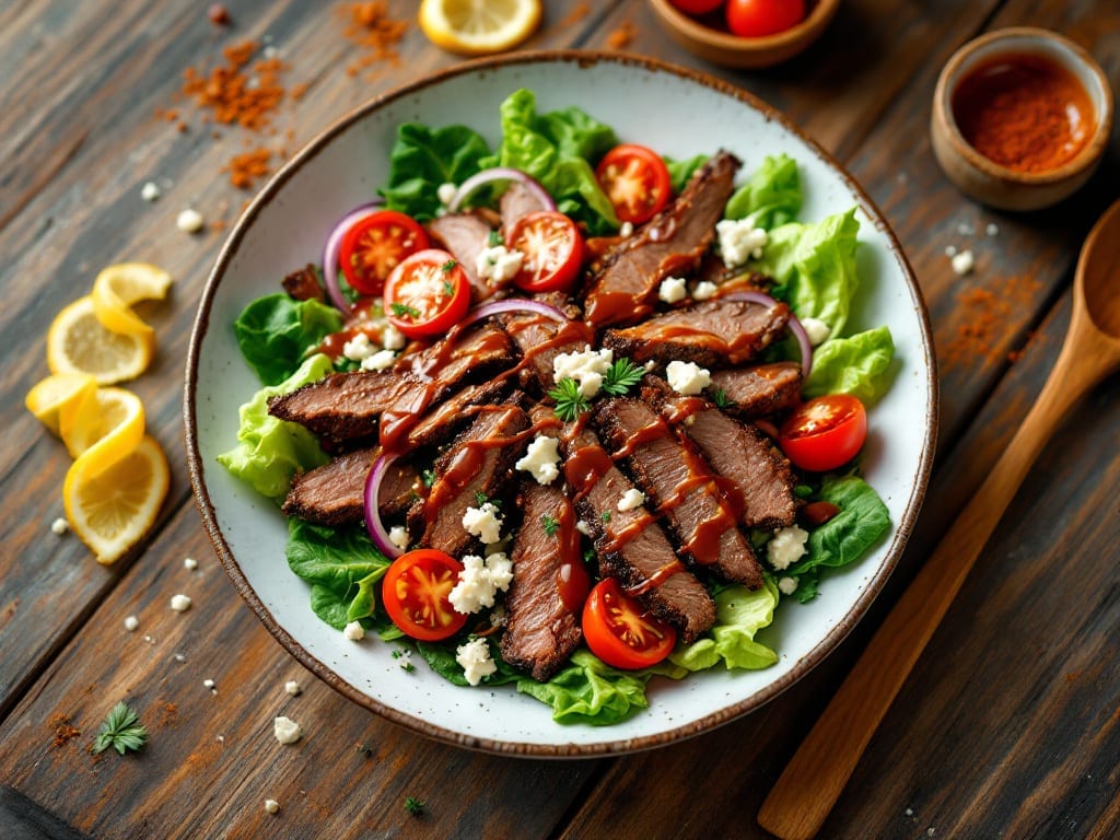 Brisket Salad Recipe: Smoky Sweet BBQ Meets Crunchy Greens