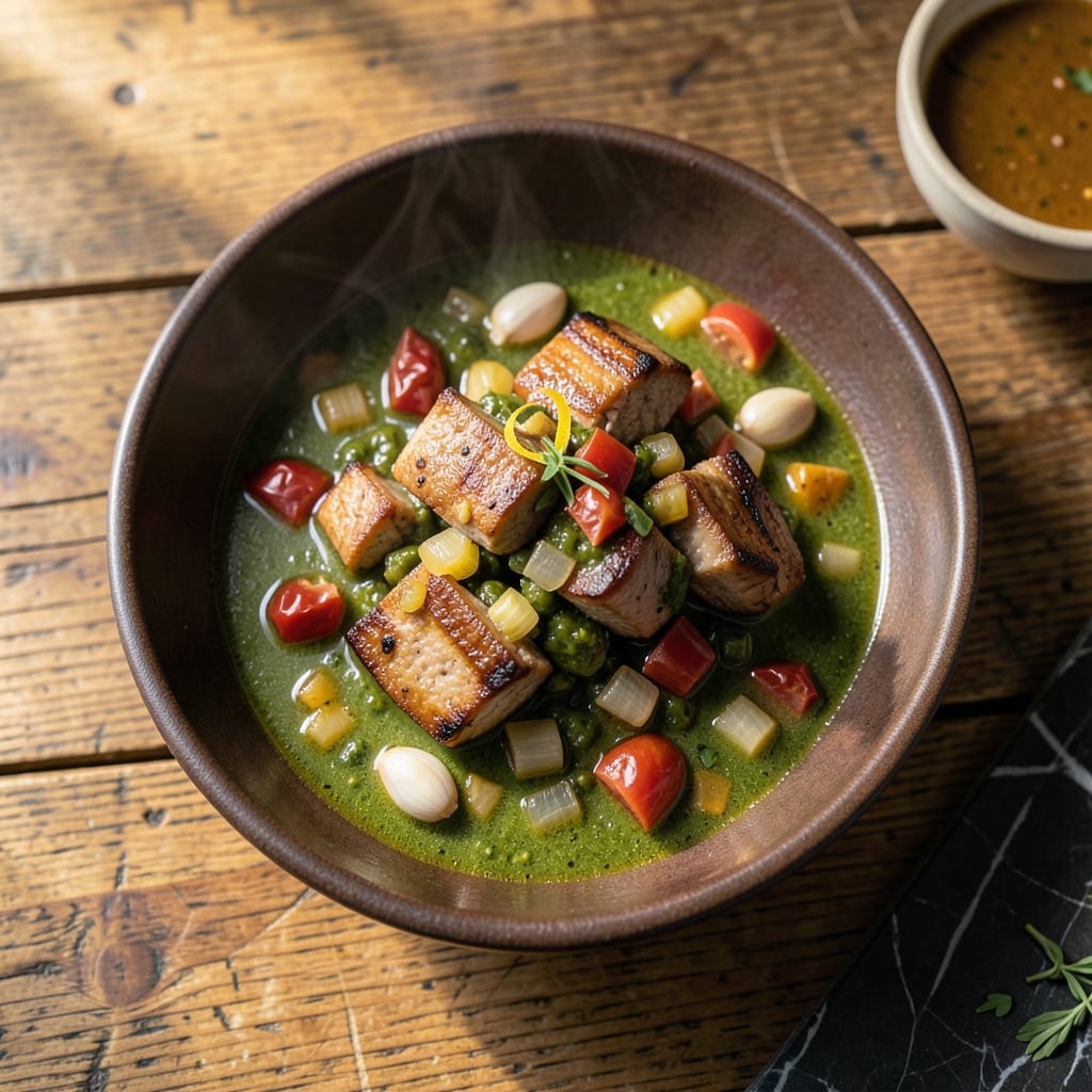 Chubby's Green Chili Recipe: Hatch Pepper Heat With Tender Pork