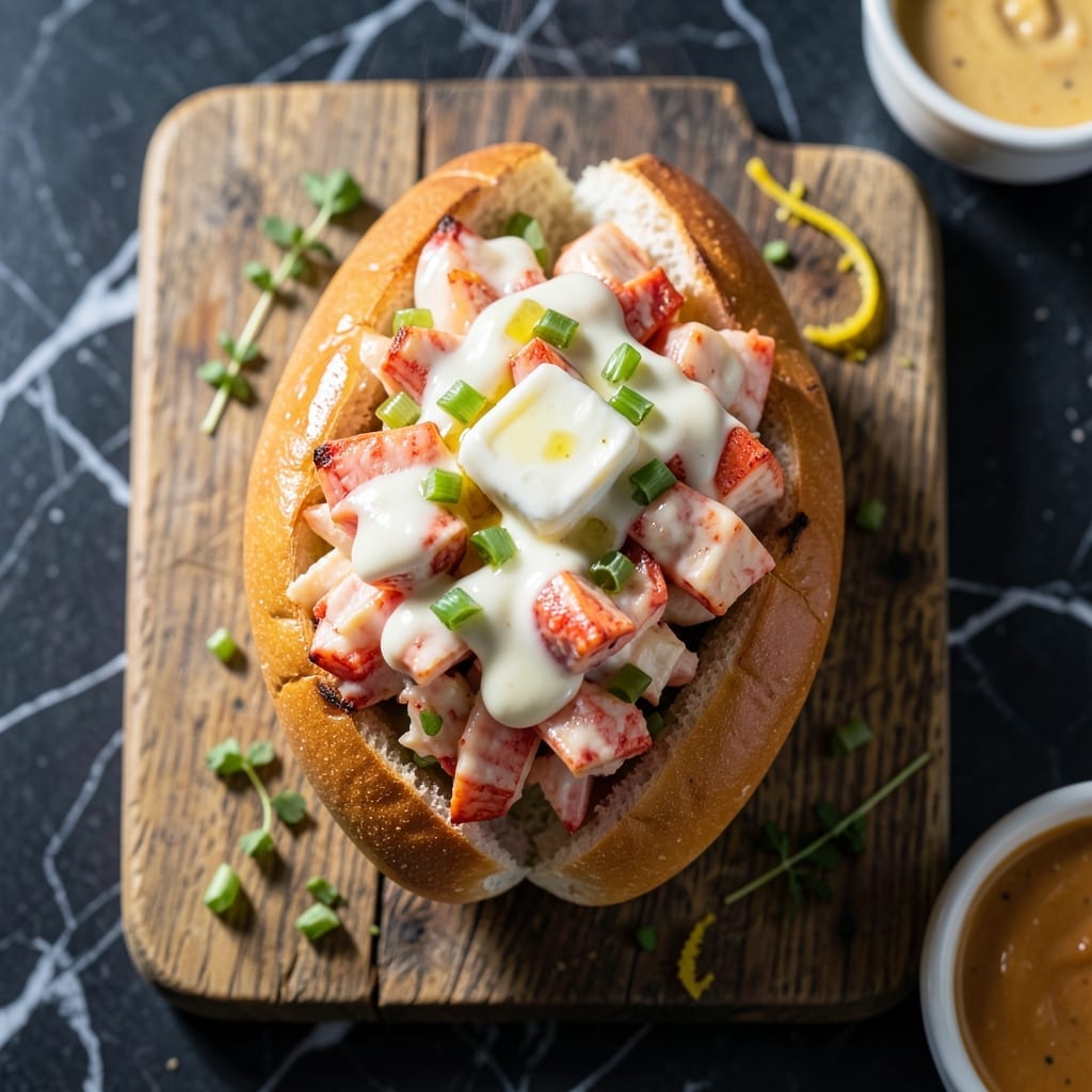 Lobster Roll Recipe Mayo: Buttery Split Top Bun Delight