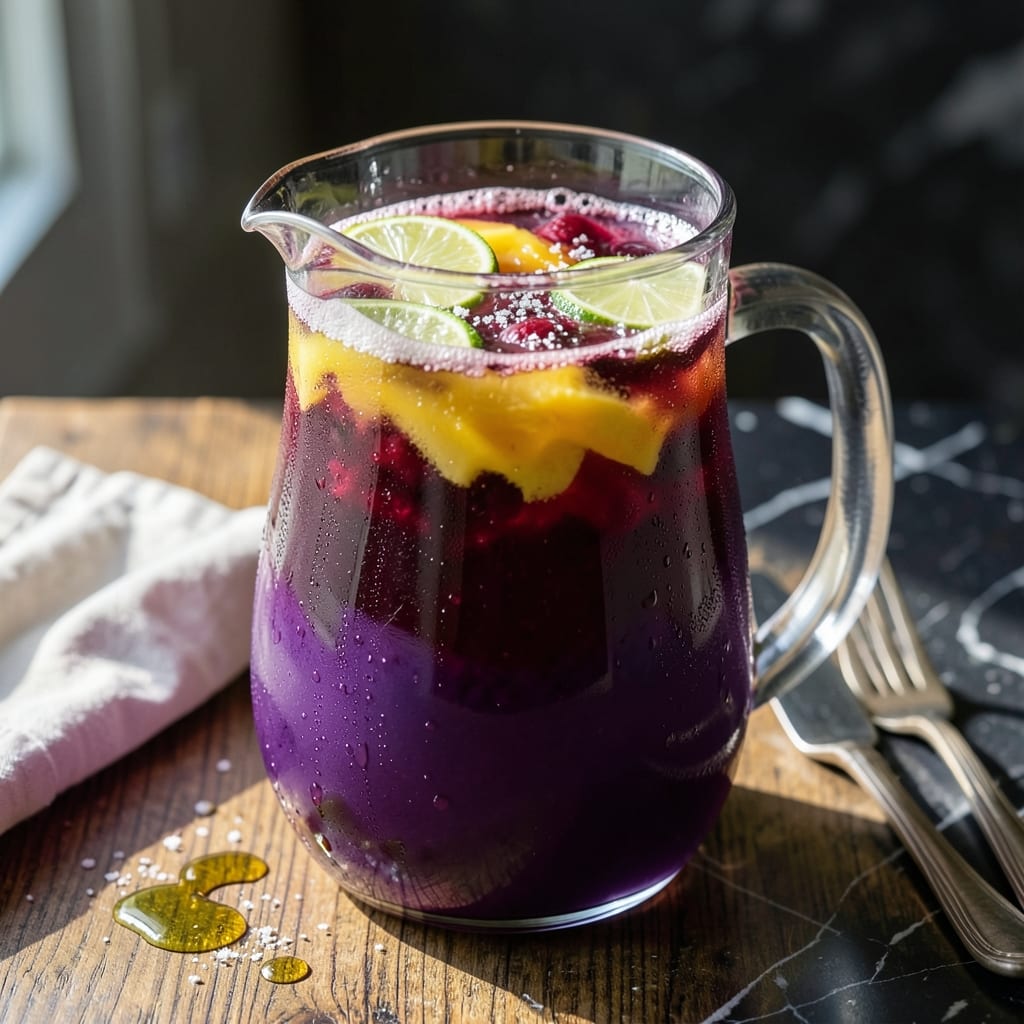 Purple Punch Recipe: Vibrant Layered Drink for Summer Sips