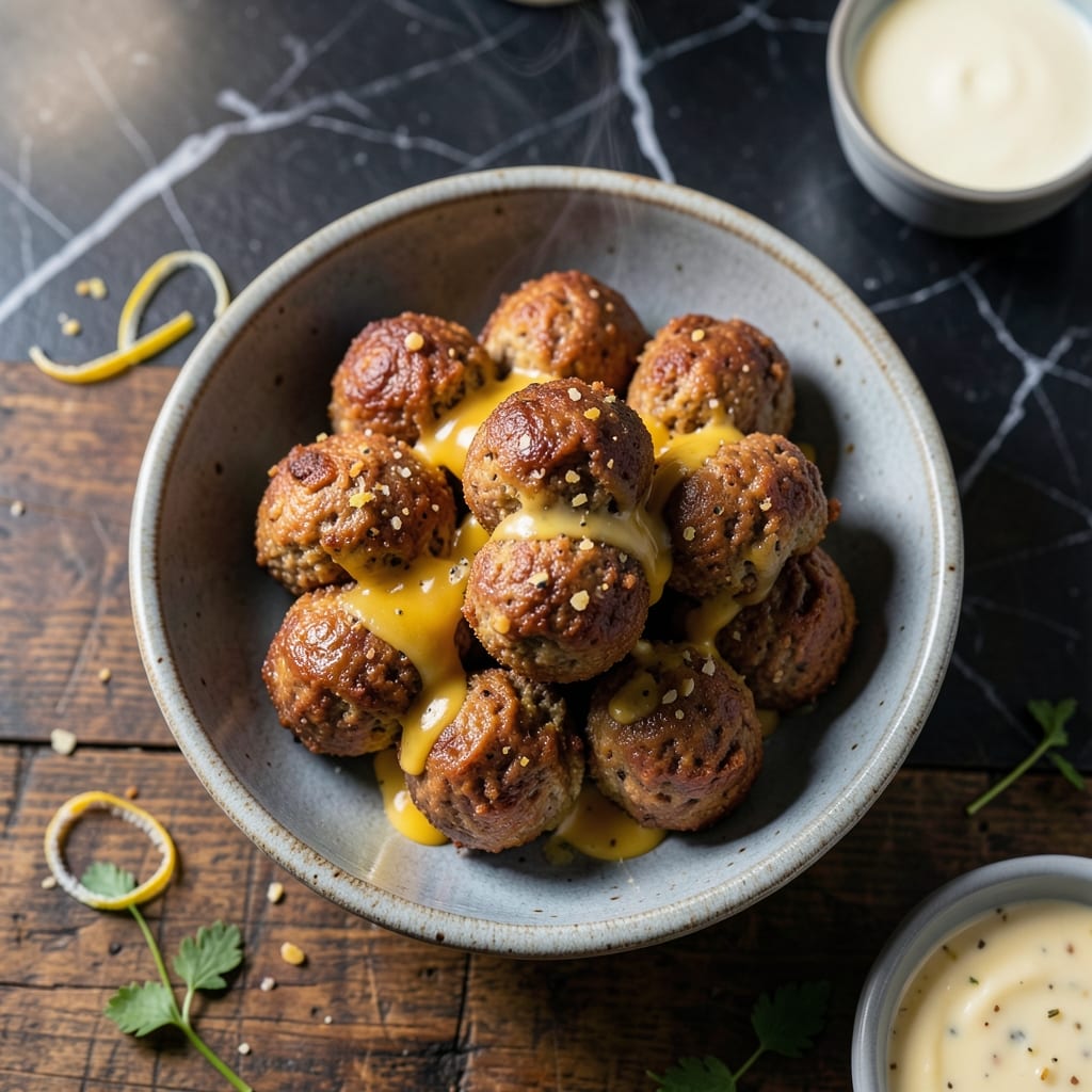 Recipe for Jimmy Dean Sausage Balls: Biscuit-Dough Bites With Cheddar Kick