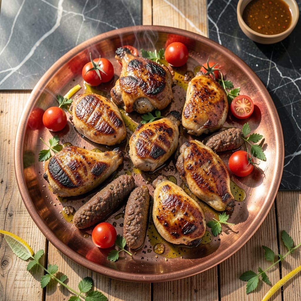 Arabic Mixed Grill Recipe: Charcoal-Kissed Middle Eastern Feast