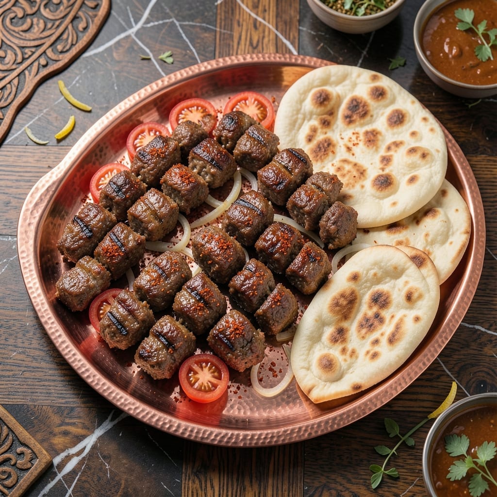 Recipe for Kabab Koobideh: Persian Ground Beef Skewers with Saffron Aroma Recipe for Kabab Koobideh: Persian Ground Beef Skewers with Saffron Aroma