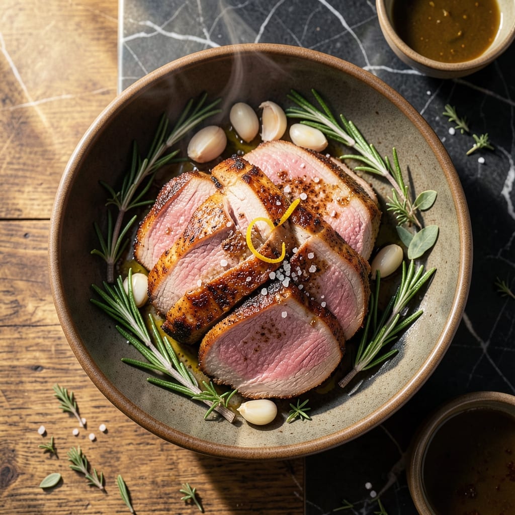 Recipe for Moist Pork Loin: Herb-Rubbed and Oven-Roasted to Succulence