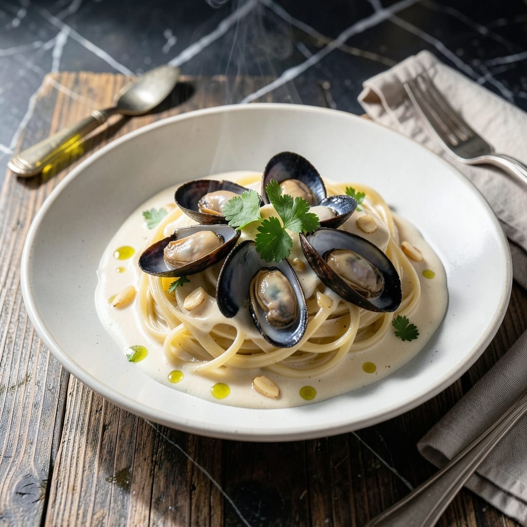 Mussel Pasta Recipe White Sauce: Briny Bite Meets Silky Garlic Cream