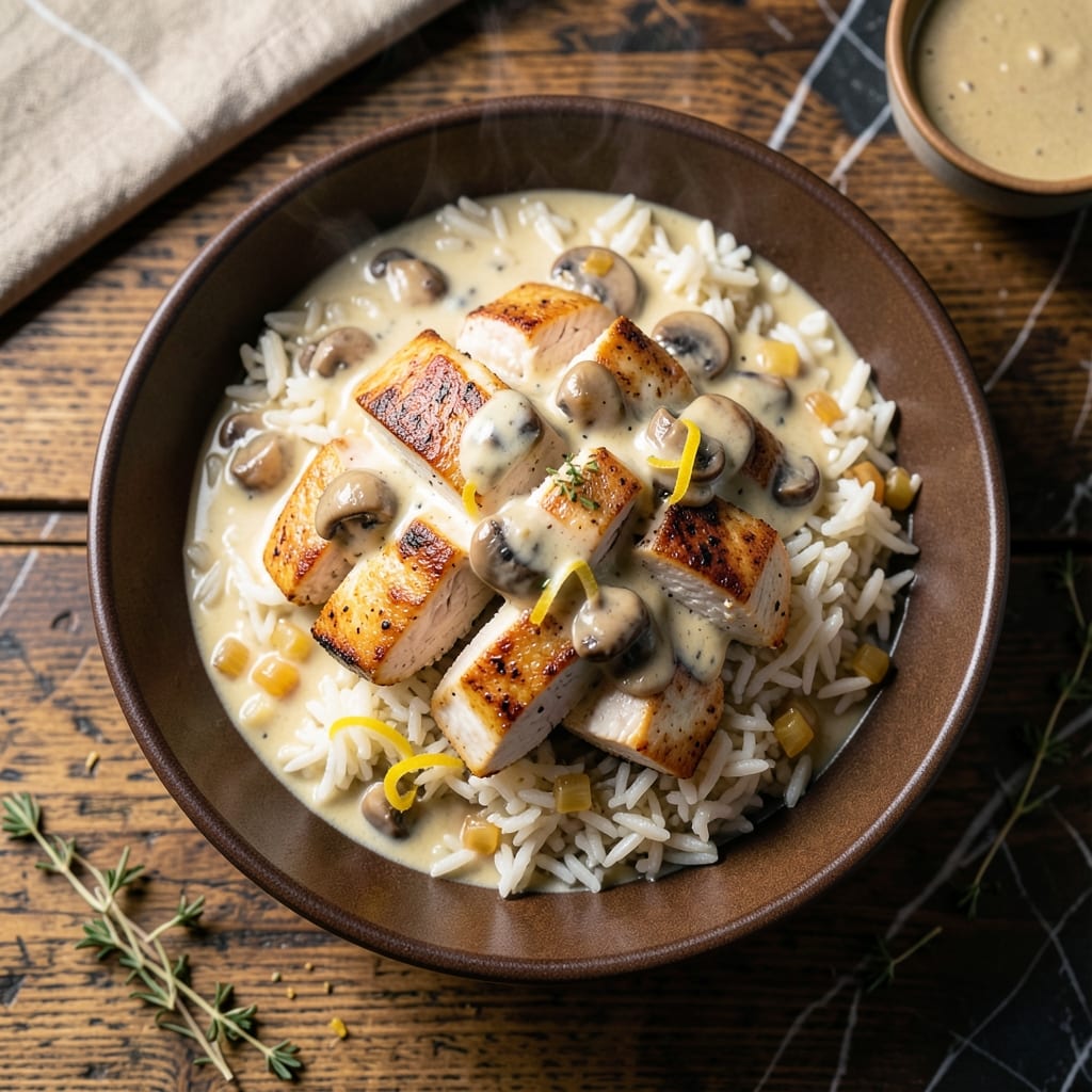 Campbell's Cream of Mushroom Soup Chicken and Rice Recipe: One-Pot Comfort with Every Bite Campbell's Cream of Mushroom Soup Chicken and Rice Recipe: One-Pot Comfort with Every Bite