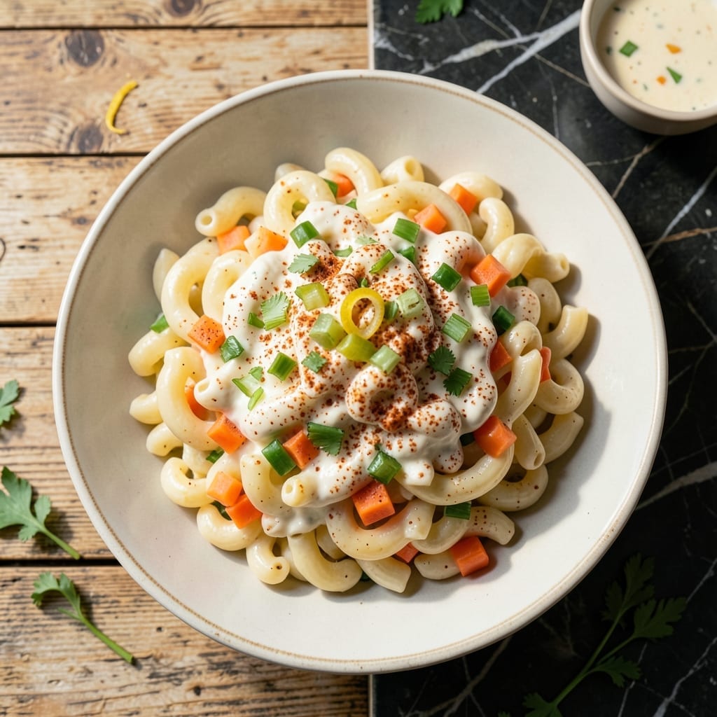 Puerto Rican Macaroni Salad Recipe: Island-Inspired Creamy Crunch