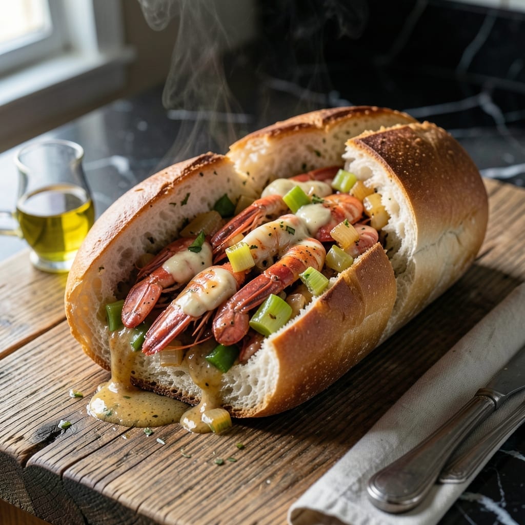 Copeland's Crawfish Bread Recipe: Cajun-Spiced Stuffed Loaf