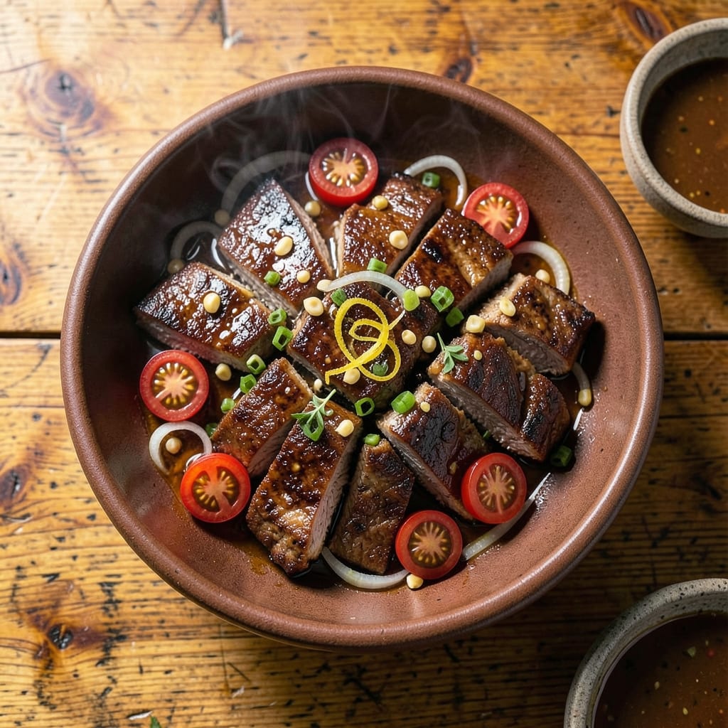 Pork Steak Filipino Recipe Video: Tangy Soy-Marinated Tender Cuts