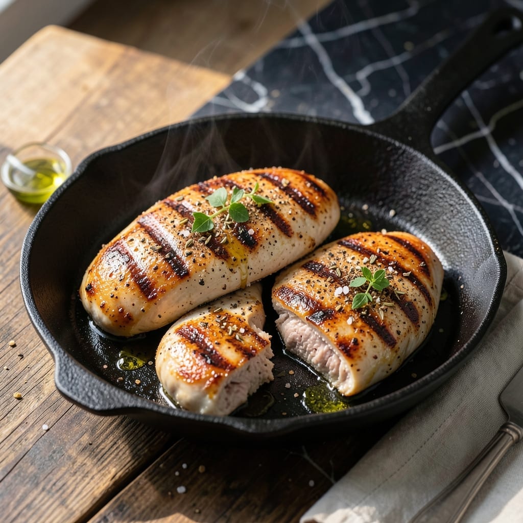 Grilled Chicken Recipe on Stove: Pan-Seared Golden Crust With Juicy Centers