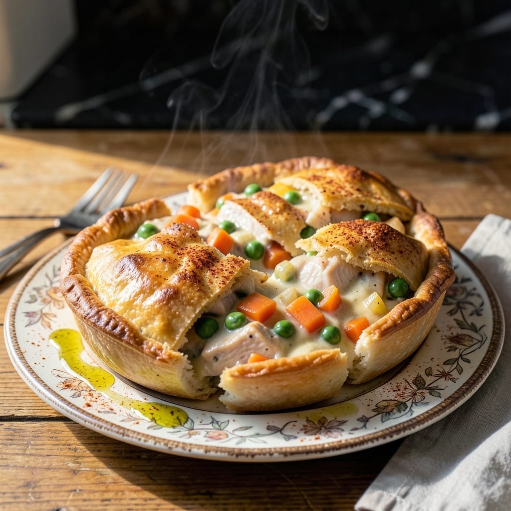 Mini Chicken Pot Pie Recipe Bisquick: Flaky Biscuit Topping Comfort in a Bite