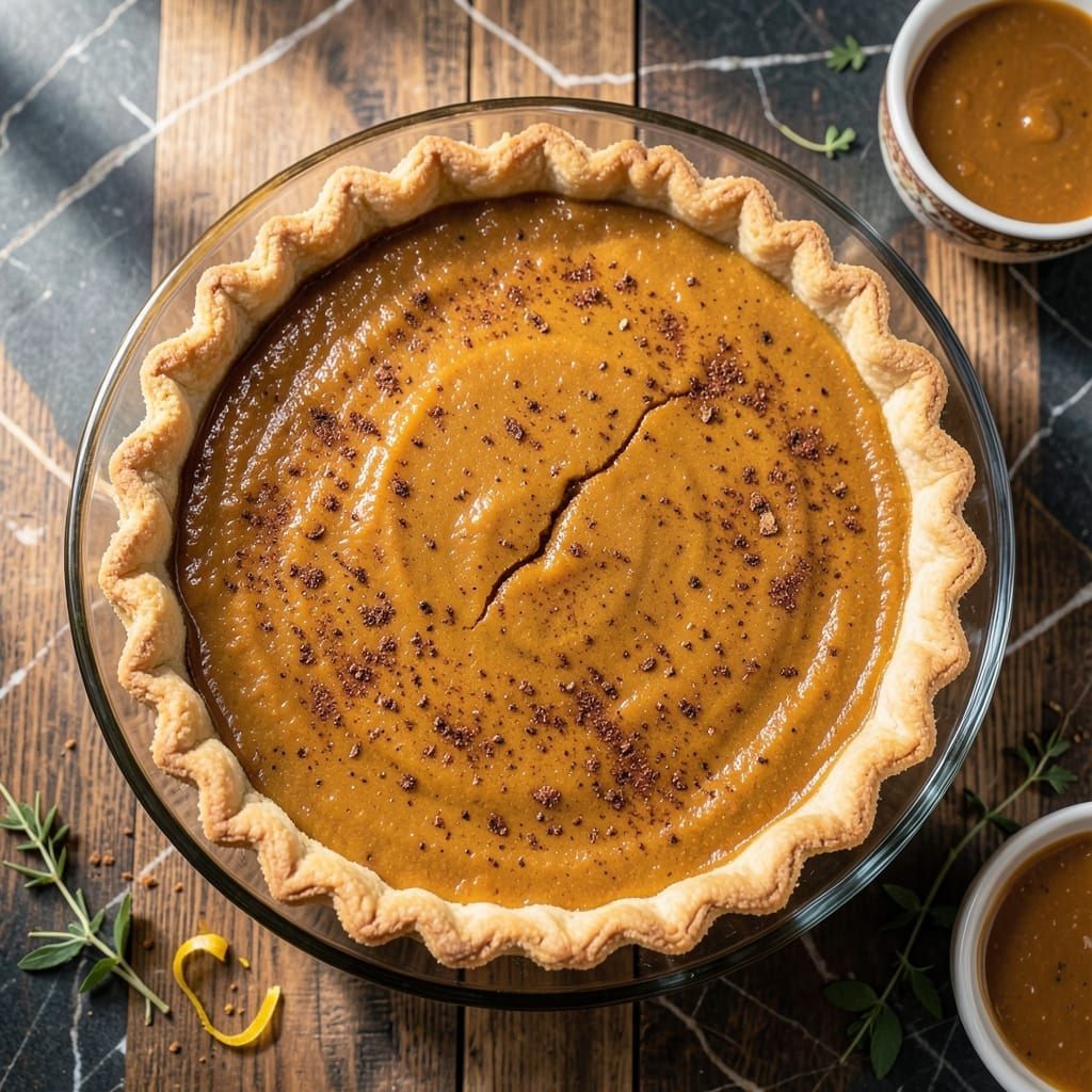Recipe Pumpkin Pie Recipe: Classic Spiced Custard in Flaky Crust