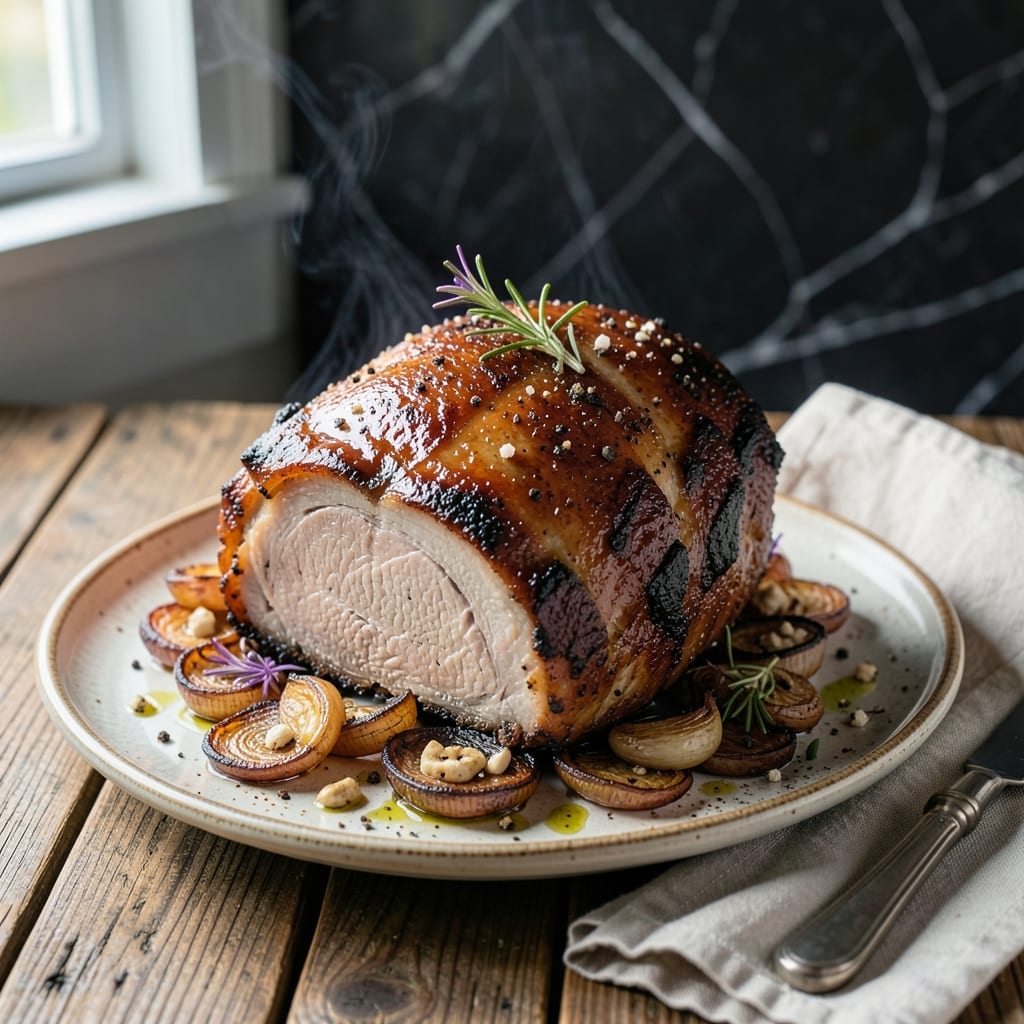 Grilled Boston Butt Pork Roast Recipe: Smoke-Kissed Tenderness with Crispy Bark