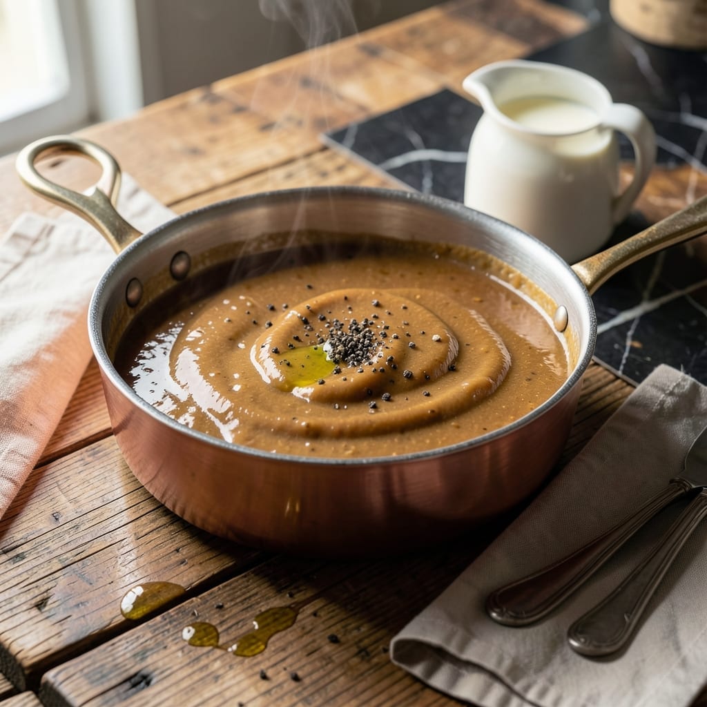Chicken Gravy Recipe With Chicken Bouillon: Rich and Savory Homemade Sauce