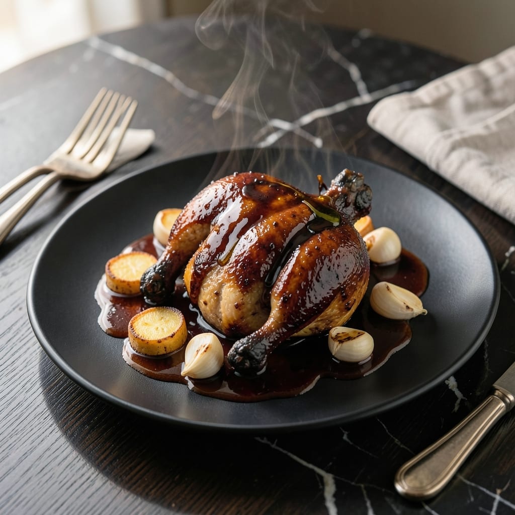 Recipe For Black Chicken: Silky Dark Meat With Aromatic Spices