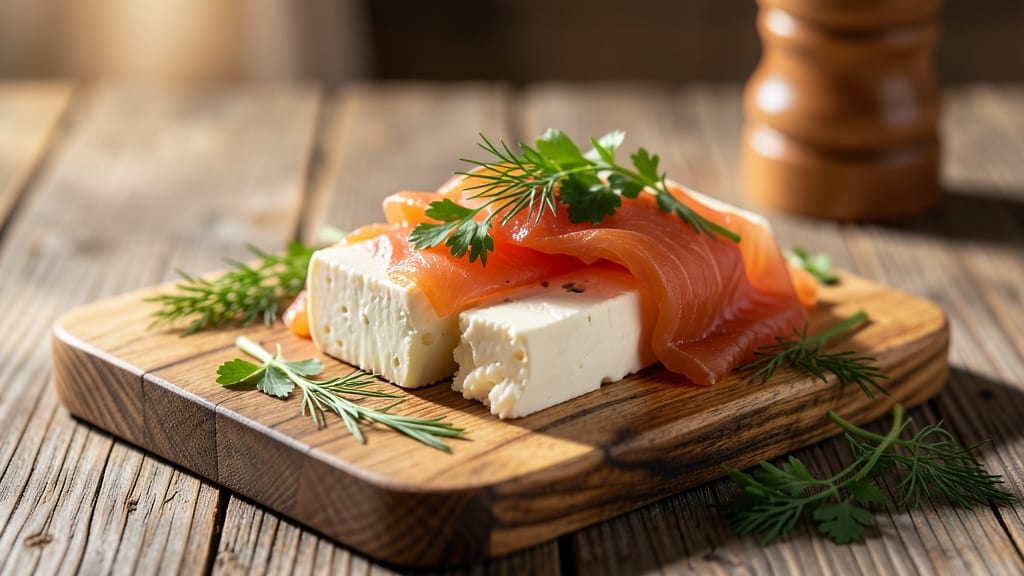 Boursin Cheese and Smoked Salmon Recipe: Creamy Herb Spread on Flaky Fish