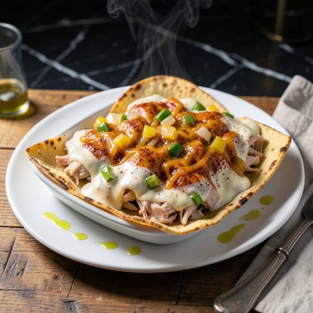 Enchilada Recipe Cream Of Chicken: Cheesy Layers with Velvety Sauce